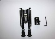 Сошки Harris S-BRM 15–23 см (китайська репліка) + кріплення антабка/Weaver