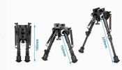 Сошки Harris S-BRM 15–23 см (китайська репліка) + кріплення антабка/Weaver
