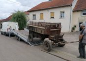 Ляда - дверка піхотної повозки/ причепа HF 7 /11 Вермахт( горище)