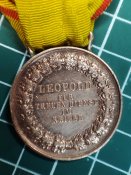Баден Награда за полевую службу 1839 года