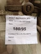 Рубашка MTP 180/95 Shirt, Barrack , ЗС Британії
