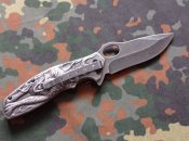 Розкладний туристичний ніж Werwolf 20.5см,Усиленый нож с клипсой Волк