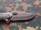 Розкладний туристичний ніж Werwolf 20.5см,Усиленый нож с клипсой Волк