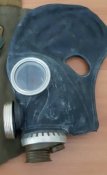 Маска противогаза ГП-5М с прорезями для ушей