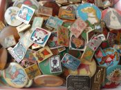 300 значков из СССР .