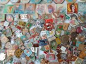 350 значков из СССР .