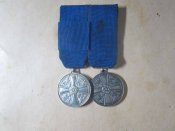 Финские серебряные награды 2-х степеней и знак