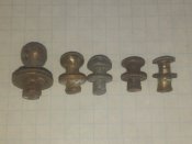 Шпеньки-застежки от снаряжения РККА( 5 штук).