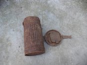 Противогазный бак Вермахта (короткий)
