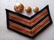 Пуговицы и эмблема пожарников 2