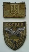 Знаки различия Нацполиция (одим лотом)