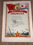 Грамота за добросовестное использование служе...