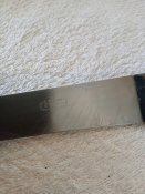 3о#12 Ніж старовинний з тавром виробництва Франціі