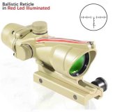 Прицел 4х32. Trijicon ACOG. Tan. Блиц.