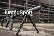 Сошки для оружия Atlas Accu-Tac SR5, с качалкой 18-23 см, быстросъёмные, для зброї. Аналог