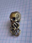 Намистина Череп з щупальцями