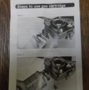 Туристична портативна газова плита з п'єзопідпалом mod-202. Нова