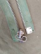 Замок Молния усиленный металлический  72 см. на лётную куртку или сапоги