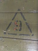 Армейский ящик для 4 противотанковых мин ТМ - 72 .