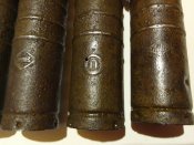 4 ручки от гранат РГД - 33 .