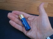 Ніж міні складаний Antonini Knives Old Bear "12 калібр" Gauge 12 Cartridge Knife 11,5 см синій