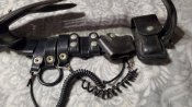 Шкіряний поліцейський ремінь "LCR Holster"