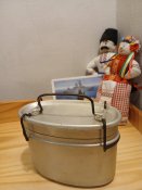 3У# Котелок військовий старовинний вінтажний виробництва Франціі