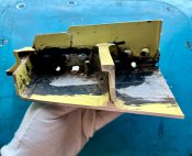 Фрагмент сбитого над Харьковом Су-34