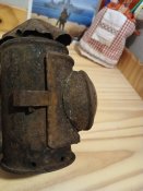 3Ф# Ліхтарик фонар старовинний виробництва Франціі