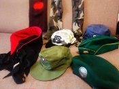 Кепі,пілотка,балаклава.шарф.берет + маска палача (8 в 1 лоті)