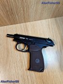 Пистолет стартовый Retay PM Makarov Black 9мм