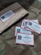 Этикетка для стерильной марли