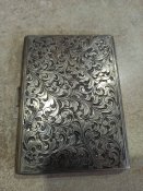 Срібний портсигар