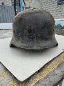 Немецкая каска под реставрацию
