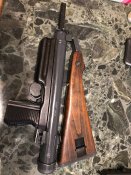 Пистолет-пулемет SA-24 Оригинал-макет