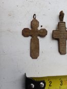 Крестики нательные.