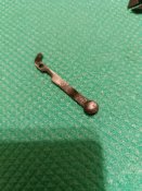 Рычажок запирания ствола Иж 22 -38