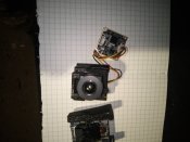 Камери фпв, дві іп камери і одна тепловізійна зняті з оптоволоконних фпв князь вандал, перевірені робочі