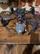 Дрон на оптоволокні