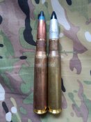 ММГ Патроны Browning 12,7  БЗ+Бронебойный Браунинг Франции 1989