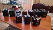 Вінтажні фотоапарати '' Бокс-камери ''.