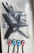 Двигуни FPV 10 дюймів + два комплекти лопасте...