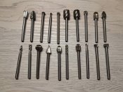 Набір з 20 борфрез для дремеля гравера і...