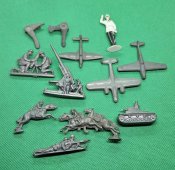 WHW 12 знаків різної тематики, більшість з се...