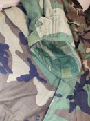 US Army М-65 woodland camo бойова куртка , Smail