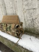 Горизонтальний підсумок під магазини Warrior Horizontal Velcro MOLLE Panel Multicam