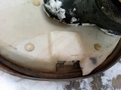 Верхний люк от кацапского КАМАЗа с фрагментом V