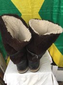 Унты, овчина.