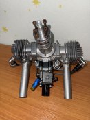 Двигун від бпла гербера Знятий з бпла компресія присутня