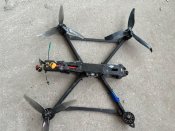 ФПВ подбитый с рисунком